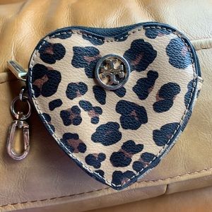 Tory Burch Heart Shaped Key Pouch/Wallet